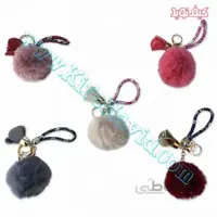 آویز توپی گلدار کد 2603