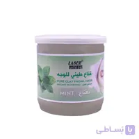 ماسک خاک رس صورت لیزر وایت حاوی عصاره نعنا 400 میل ا LASER White Mask Face Mint Extract 400ml