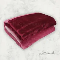 پتوی دونفره ترک سه رنگ صورتی آکرولیک درمینا