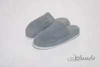 دمپایی حوله ای طوسی BMA