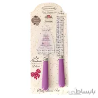 ست کارد و کفگیر سرو کیک انگلیش هوم کد 1287