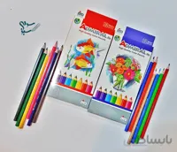 مداد رنگی 12 رنگ ادمیرال مقوایی