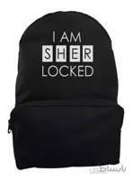 کوله پشتی طرح I am sher locked