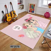 روفرشی اتاق کودک مخمل کشدوز کد 2576 در چهار سایز استاندارد زمان آماده شدن 20 روز کاری ارسال رایگان به سراسر کشور - پست رایگان / 4 متری
