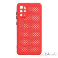 قاب توری محافظ لنزدار Samsung S20 Plus - قرمز - CH