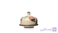 کره خوری سفالی طرح گل