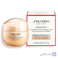 کرم شب ضدچروک شیسیدو حجم ۳۰ میل ا Shiseido benefiance overnight wrinkle resisting cream