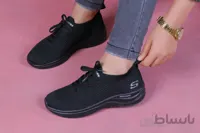 اسکیچرز تمام مشکی زنانه - 37 ا Skechers