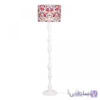 آباژور ایستاده مدل فوبوس پایه سفید طرح رنگین کمان کد 1031