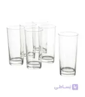 لیوان شفاف ایکیا مدل GODIS بسته 6 تایی