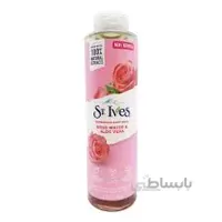 شوینده بدن رز واتر و آلوئه ورا سنت ایوز ا St. Ives Rose Water & Aloe Vera Body Wash