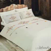 ست کاور لحاف دونفره 6 تکه طرح بلوچ کرم رانفرس