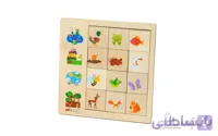 اسباب بازی پازل رابطه 12 قطعه بیس