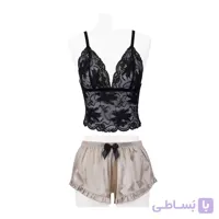 ست نیم تنه و شلوارک لورنزا 411