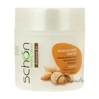 کرم دست و صورت با عصاره بادام شون حجم 150 میلی لیتر ا Schon Almond Oil Moisturizing Cream 150ml