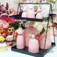 استند فلزی و شلف 2طبقه آشپزخانه