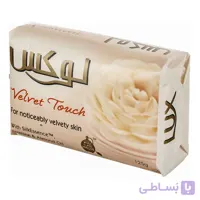 صابون لوکس مدل Velvet Touch روغن یاس و بادام 80 گرمی LUX
