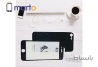 محافظ چرمی صفحه نمایش و پشت گوشی بوف مدل 4D مناسب برای گوشی اپل iPhone 7 / 8 ا Buff 4D 9H Back and Front Screen Protector For iPhone 7 / 8