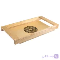 سینی چوبی بزرگ مدل گیسو کد 60