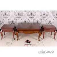 میز جلو مبلی و عسلی مهتاب مربع