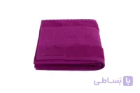 حوله دستی Bera Home طرح خالدار رنگ ارغوانی