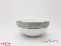ماست خوری والنسیا زرد چینی زرین