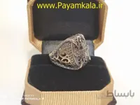 انگشتر اسپرت طرح فروهر سایز 9 کد 08