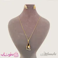 نیم ست زنانه ژوپینگ ام اند ال طلایی کد 63 2