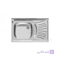 سینک ظرفشویی روکار کد 124 اخوان ا AKHAVAN