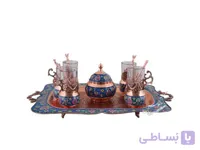 سرویس چای خوری مس و پرداز
