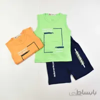 تاپ شلوارک پسرانه بچه گانه کد 2423