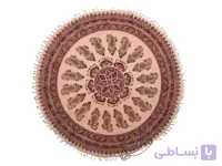 سفره قلمکار گرد طرح شقایق