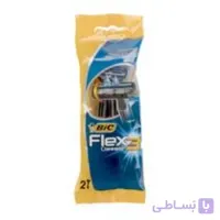 تیغ اصلاح سه لبه مدل فلکس 2 عددی بیک