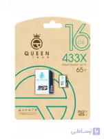 رم میکرو 16 گیگ کوئین تک QUEEN TECH 433xU1 65MB/s