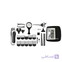 ماشین اصلاح سر و صورت وال مدل Deluxe Chrome Pro ا WAHL Deluxe Chrome Pro Multi Cut Clipper and Cordless Mini Clipper