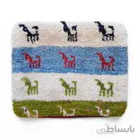 کوسن گبه نقش رودخانه - 40×35 سانتی