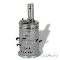 سماور ذغالی استیل ۵ لیتری