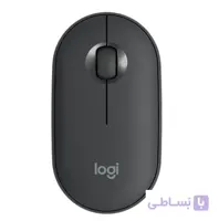 ماوس بی سیم لاجیتک M350 آبی/خاکستری ا Logitech Pebble M350 Mouse blue