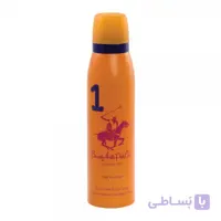 اسپری دیودورانت زنانه Beverly Hills Polo Club بورلی هیلز پولو کلاب مدل One حجم 150 میل