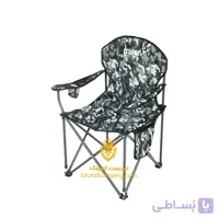 صندلی تاشو توریست ارتشی طوسی