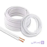 سیم نایلون 0/5*2 ویام کابل حلقه 100 متری