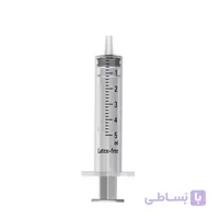 سرنگ ۵ سی سی پیستون دار لوئراسلیپ برنا ا Borna luerslip syringe with piston 5cc