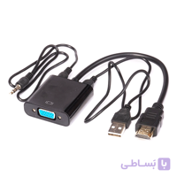 مبدل HDMI به VGA همراه با آداپتور