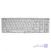 کیبورد لپ تاپ سونی Sony SVF152 Laptop Keyboard سفید-اینتر کوچک-بدون فریم