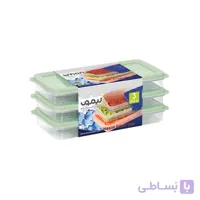 ست فریزری نسیم 3 عددی لیمون کد 768