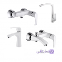 ست شیرآلات اوج مدل رومانزو سفید