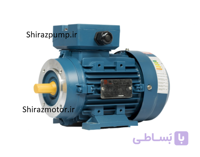 الکتروموتور سه فاز کایجلی بدنه الومینیوم 0.75 اسب 1500 دور