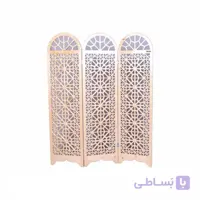 پارتیشن پاراوان متحرک چوبی سنتی اداری ، منزل صنایع چوب ساج مدل ۵۰۳