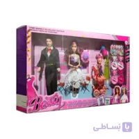 اسباب بازی سیسمونی عروس و داماد مدل Y56-K2