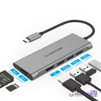 هاب 6 پورت LENTION USB-C سری SAILING مدل C34